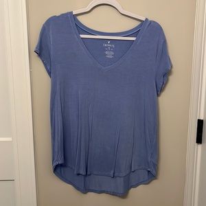 American Eagle AE Oversized Soft and Sexy V-Neck T-Shirt